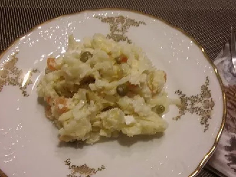 Falošný zemiakový šalát zo zeleru