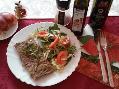 Mäsovo-šampiňónová fašírka  od 2 fázy s olejom