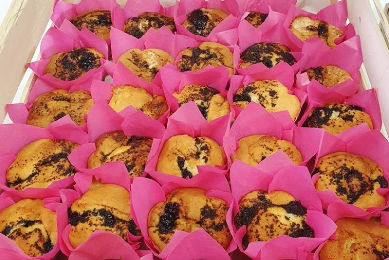 Mufinky s lesným ovocím Mufinky s lesným ovocím