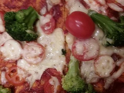 Pizza z cícerovej múky od 3 fázy